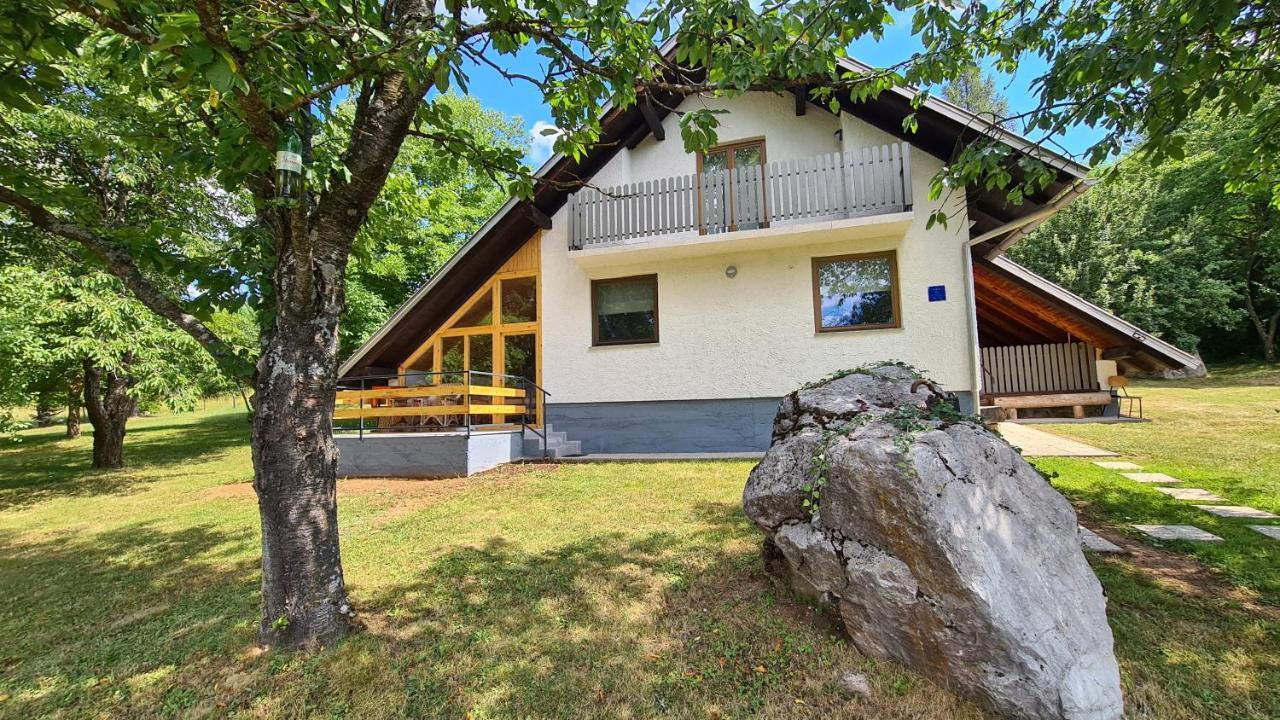 Forestside House Gacka With Relax Area Sinac Bagian luar foto